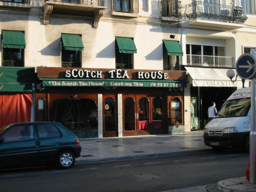 The Scotch Tea House in Nice - still operating today!