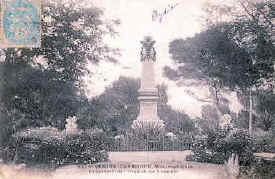 Menton - Cap Martin, Monument eleve en souvenir de l'Imperatrice Elisabeth