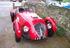 The Healey Silverstone that visited  Opio in 'Laughter in Provence'