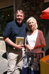 Peter & Maureen Emerson at the book launch at Valbonne