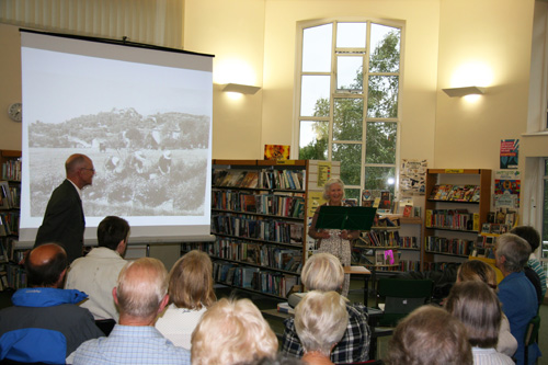 Maureen at Haywards Heath Library