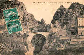 Menton Pont Saint Louis c1913